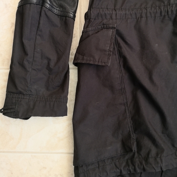 Vintage Yigal Azrouel Gender-Neutral Cotton Leather Utility Jacket - Picture 9 of 10